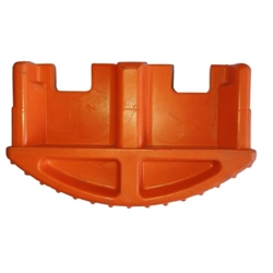 vendita online Copritesta maschio leggero in gomma per scala genia 25x65 mm. Accessori e ricambi per scale e ponteggi Facal